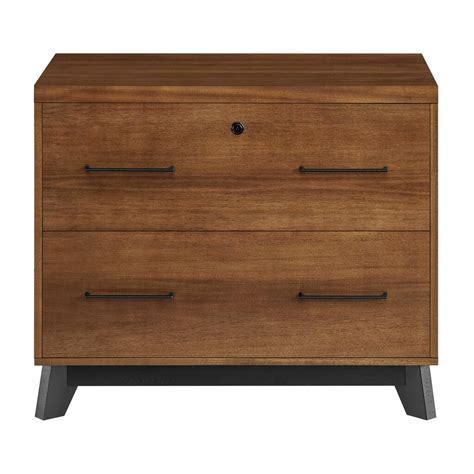 Avery Wood Lateral File Cabinet In Rich Medium Brown by Martin ...