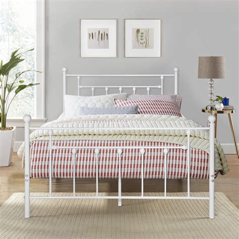 Queen Metal Bed Storage