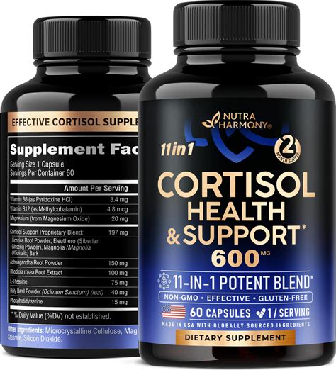 Amazon.com: Cortisol Supplement for Women - Natural Based Hormone ...