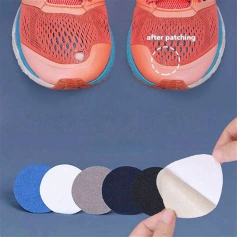 Sports Shoes Patche Heel Protector Sneakers Repair Stickers Shoes Mesh ...