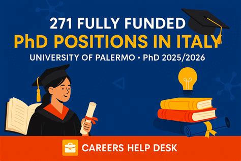 PhD Positions in Italy 2025/2026 | 271 Fully Funded Scholarships at ...