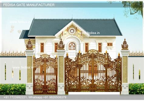 Main Gate Design 2184 Front Door Entry Gates Royal Gate Design Cnc ...