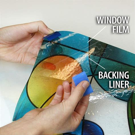 Buy BDF 3FSH Window Film Fish Stained Glass - 36in X 84.75in (3 ...