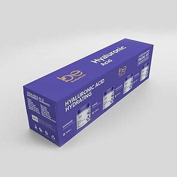 Bodyethick Hyaluronic Acid Facial Kit | Hydrating | 4 Step Solution ...