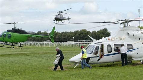 Galway Races helicopter landings up 25% on last year – The Irish Times