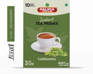 Dalmia Gold Instant Tea Premix - Cardamom Flavour with Regular Sugar ...