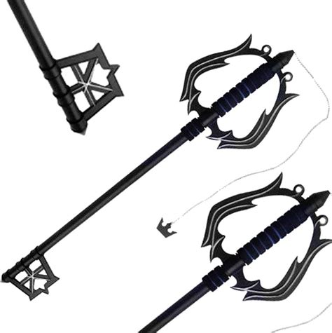 Buy Fantasy Black Metal Oblivion Key blade Metal Replica Sword Online ...