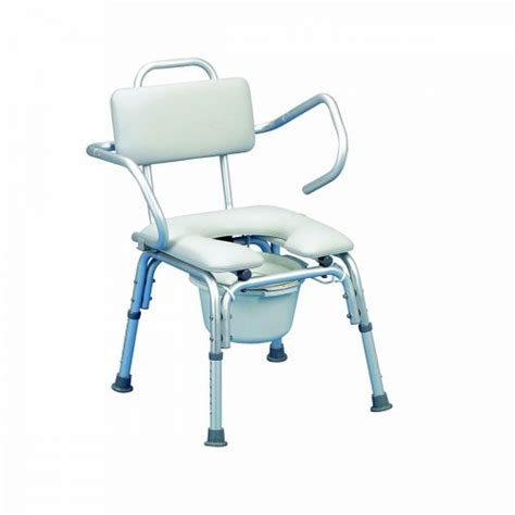 Lightweight Padded Shower Chair with Cut-Out - Essential Aids UK