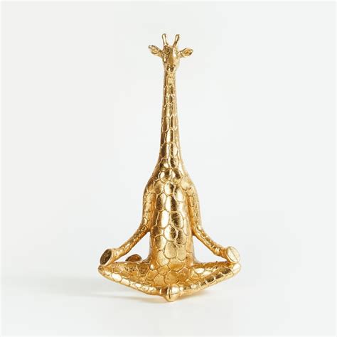 Buy Splendid Polyresin Giraffe Figurine from Home Centre at just INR 1999.0