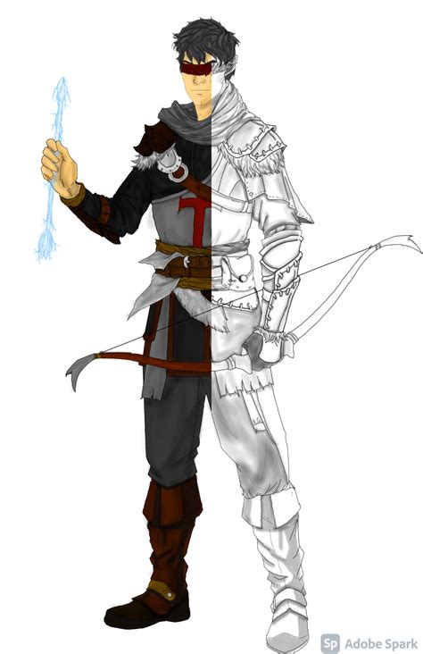 ArtStation - D&D Character Sketch #5