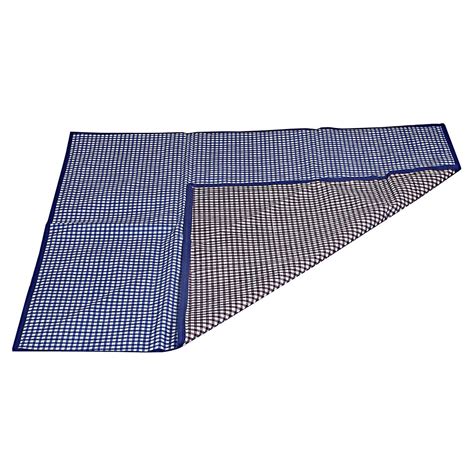 Kuber Industries PVC Reversible Food Mat Bed Server 36"x35.5"(Blue ...