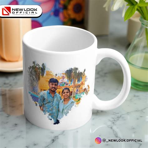 Personalised Photo Mug | Custom Coffee Mug Gift India – New Look Official