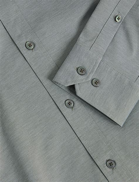 Buy Slim Fit Jersey Performance Shirt at Marks & Spencer