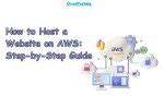 How to Host a Website on AWS: Step-by-Step Guide in India