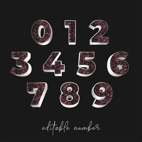 Image result for HTML Text Number Design