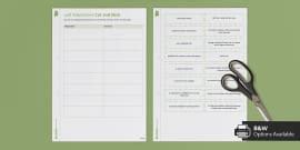 Leaf Adaptations Match and Draw (teacher made) - Twinkl