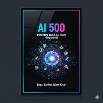 AI 500 Prompt Collection (Expanded) eBook : Khan, Engr. Zahirul Islam ...