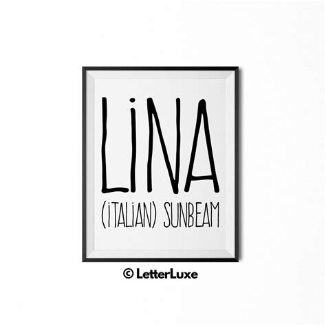 Lina Name Meaning Bedroom Decor - Birthday Party Decoration Idea ...