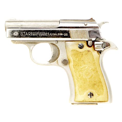 Deactivated Star 6.35(.25) Starlet Pistol