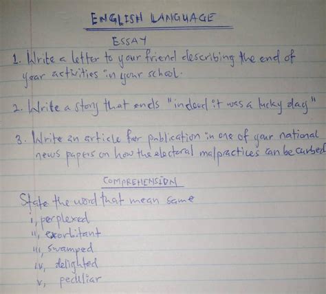Write a letter to your friend describing the end of your activities in ...