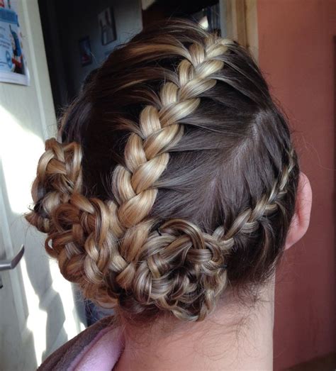 Plaited hair style Plaits Hairstyles, Hair Wrap, Special Occasion ...