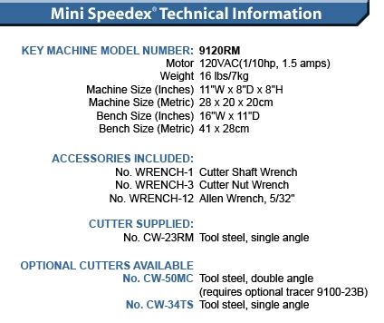 Image result for HPC Mini Speedex Key