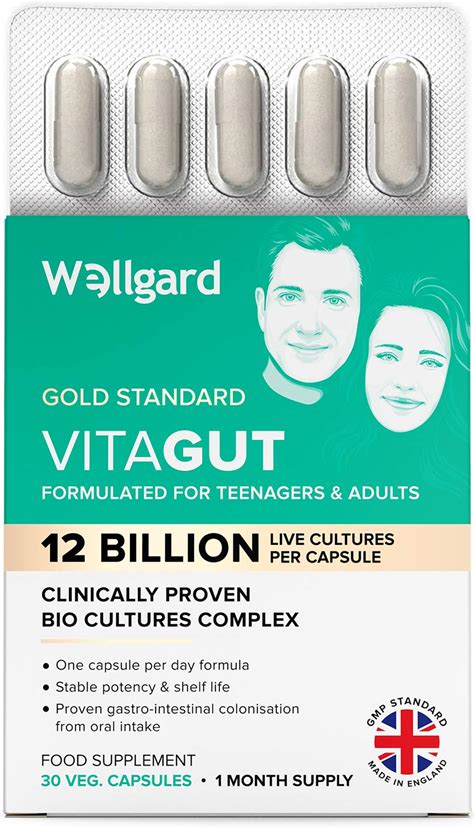 Buy Vitagut Probiotics for Gut, 12 Billion Scientifically Proven Bio ...
