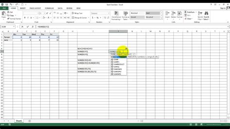 Excel Formula for Adding Cells 的图像结果