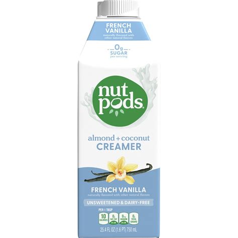 Nutpods Dairy Free Liquid Coffee Creamer - French Vanilla - Shop Coffee ...