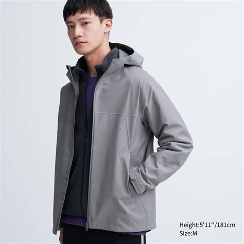 Uniqlo Outerwear Factory Price - Uniqlo Blocktech 3d Cut Parka Men Gray