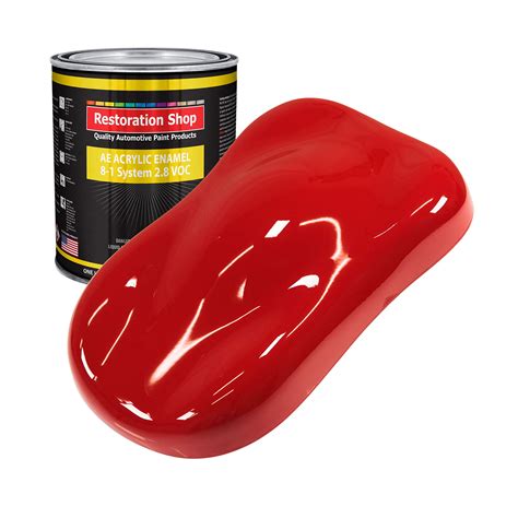 Red Enamel Car Paint at Liam Threlfall blog