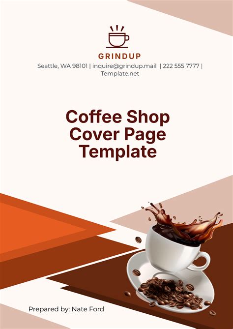 Free Coffee Shop Templates, AI Coffee Shop Generator