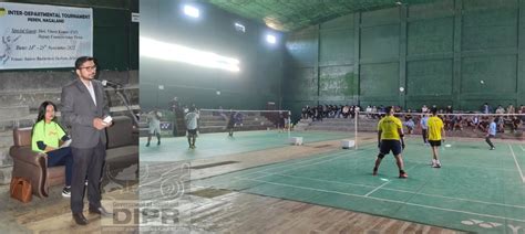 INTER-DEPARTMENTAL TOURNAMENT BEGINS AT PEREN | DIPR Nagaland ...