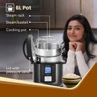 Imperial Electric Rice Cooker - 6L | Backlit LCD Display | AGARO – Agaro