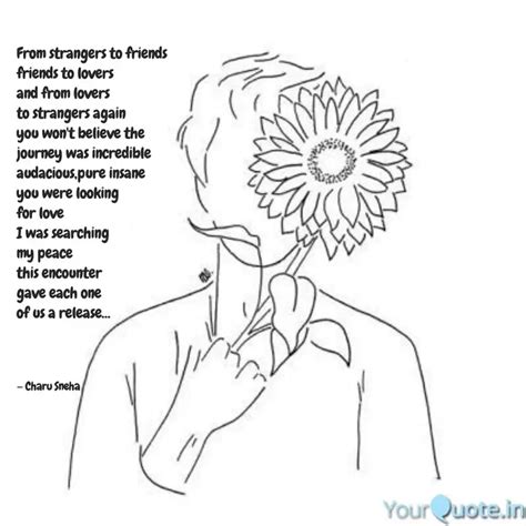 From strangers to friends... | Quotes & Writings by Charu Sneha Jha ...
