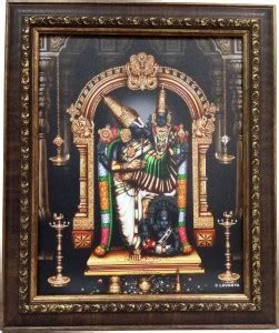 C.K.Handicrafts Sri Bhu Varaha Swamy Pigment Printing Photo with Frame ...