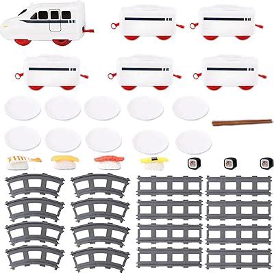 KUYYFDS Sushi Train, Food Train for Dining Table Rotating India | Ubuy