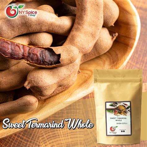 Buy NY SPICE SHOP Sweet Tamarind Pods – 1 Pound Sweet Tamarind ...
