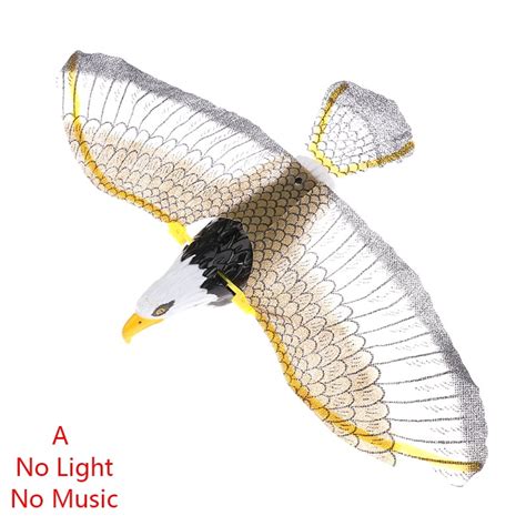 Buy Buytra Bird Repellent Hanging Eagle Flying Owl Decoy Protection ...