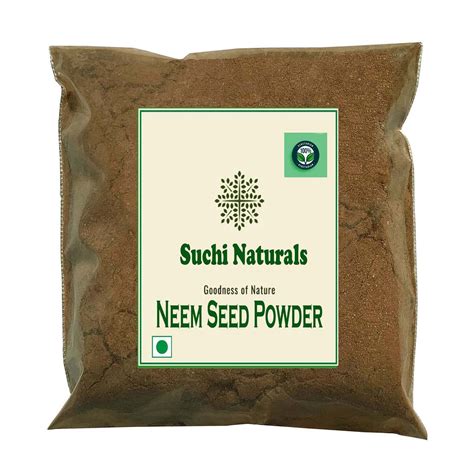 Suchi Naturals Neem Seed Powder Azadirachta Indica Medical Nim Tree ...