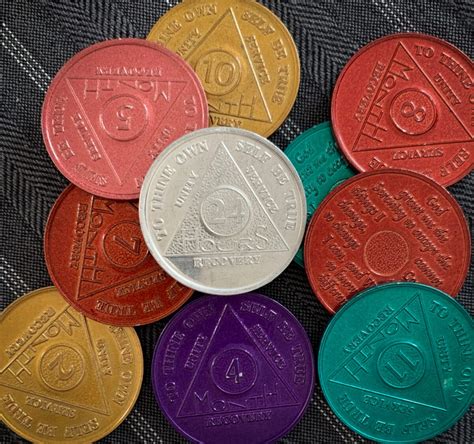 24-Hour Sobriety Chip in Alcoholics Anonymous | Sober Speak