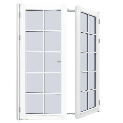 uPVC French Doors Clear Glazed - Ready2Fit windows & doors. Order Online Now