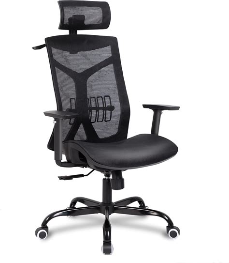 Buy BOWTHY Ergonomic Full Mesh Office Chair with Back Adjustable 90-135 ...