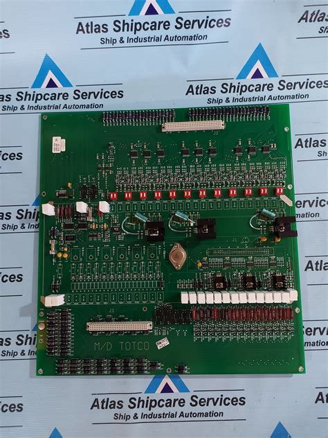 M/D TOTCO 219505 FAB REV.C PCB CARD – Atlas Shipcare Services