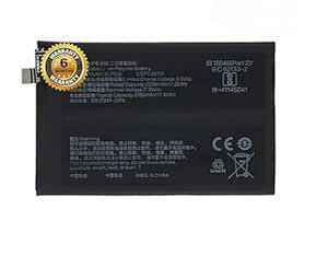 Orignal BLP855 Battery for Oppo Reno 6 Pro Battery with 6 Month ...