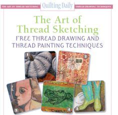 80 Thread painting ideas | thread painting, free motion embroidery, art quilts