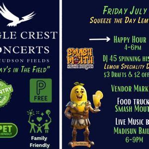Squeeze the Day Lemon Festival- at Eagle Crest Concerts at Hudson ...