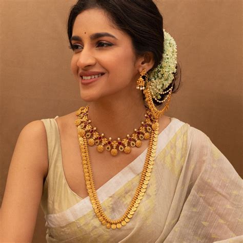 Buy Exquisite Mahika Antique Necklace Set Online | Tarinika – Tarinika ...