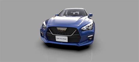 Nissan Skyline RV37 2020 HQ Interior - 3D Model by davidson