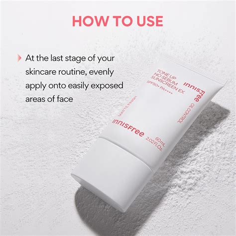 Tone Up No Sebum Sunscreenex • 60ml